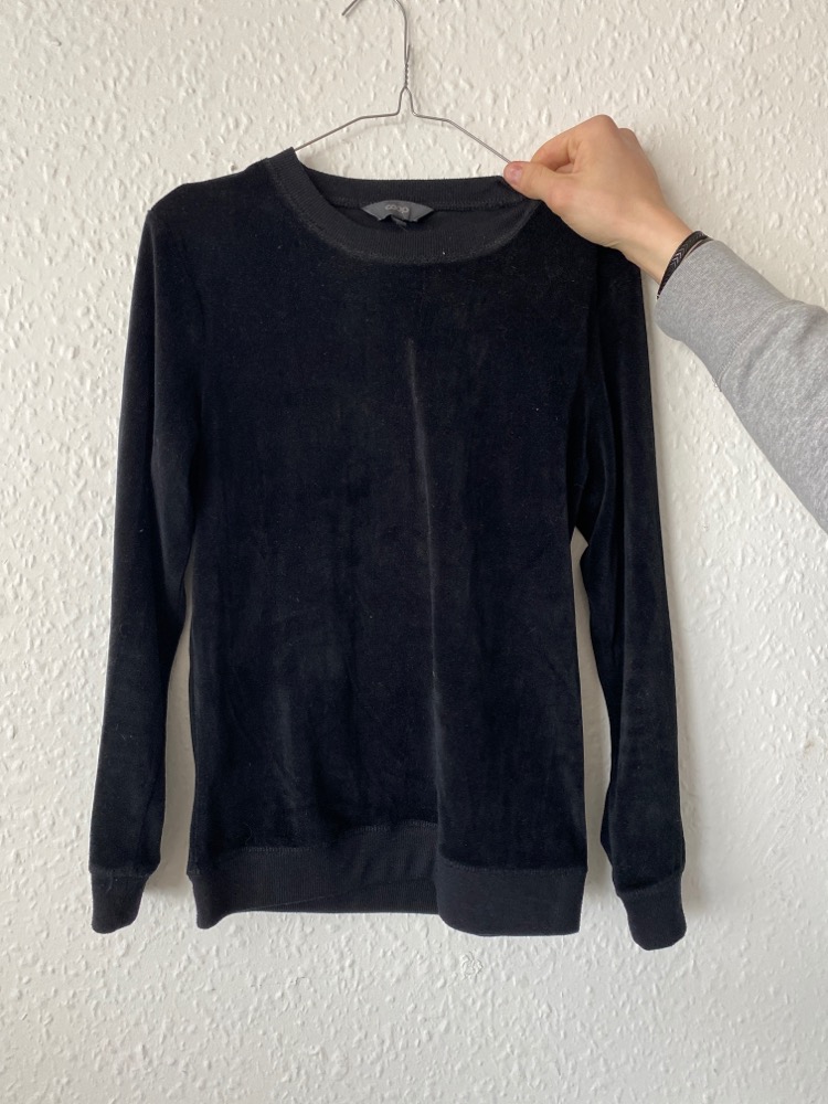 Sweater velour (str m) 