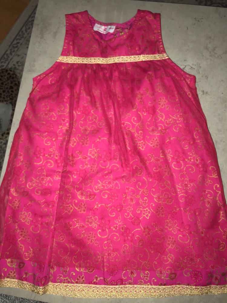 Pink kjole str 86