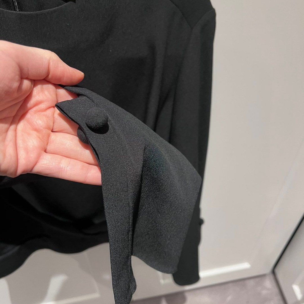 Carven - Svart bluse