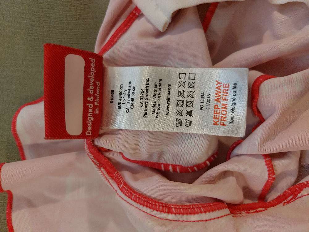 Reima sundbolur&hattur st 86