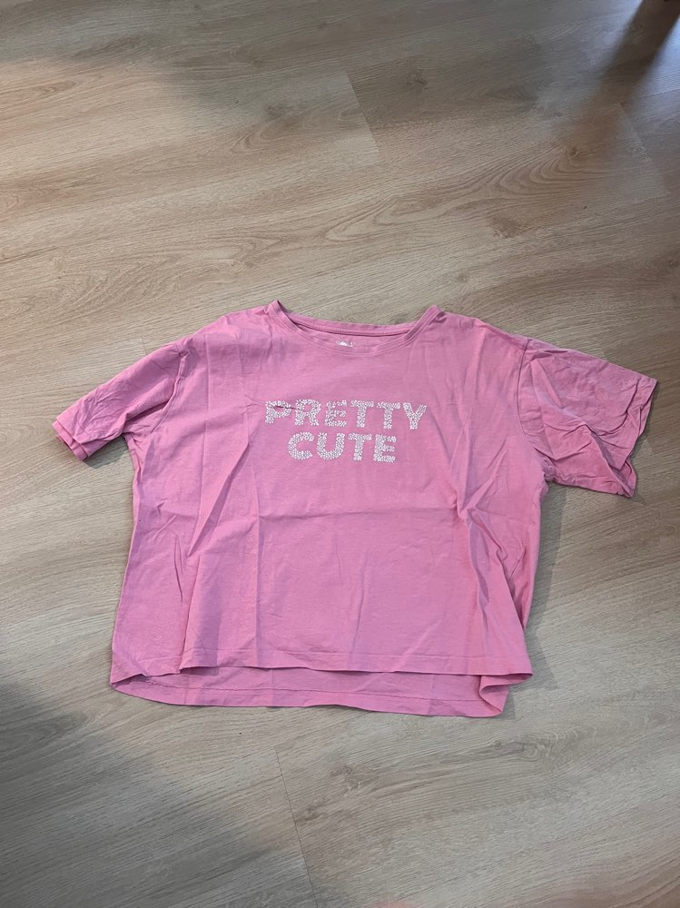 Pinkki t-paita, L