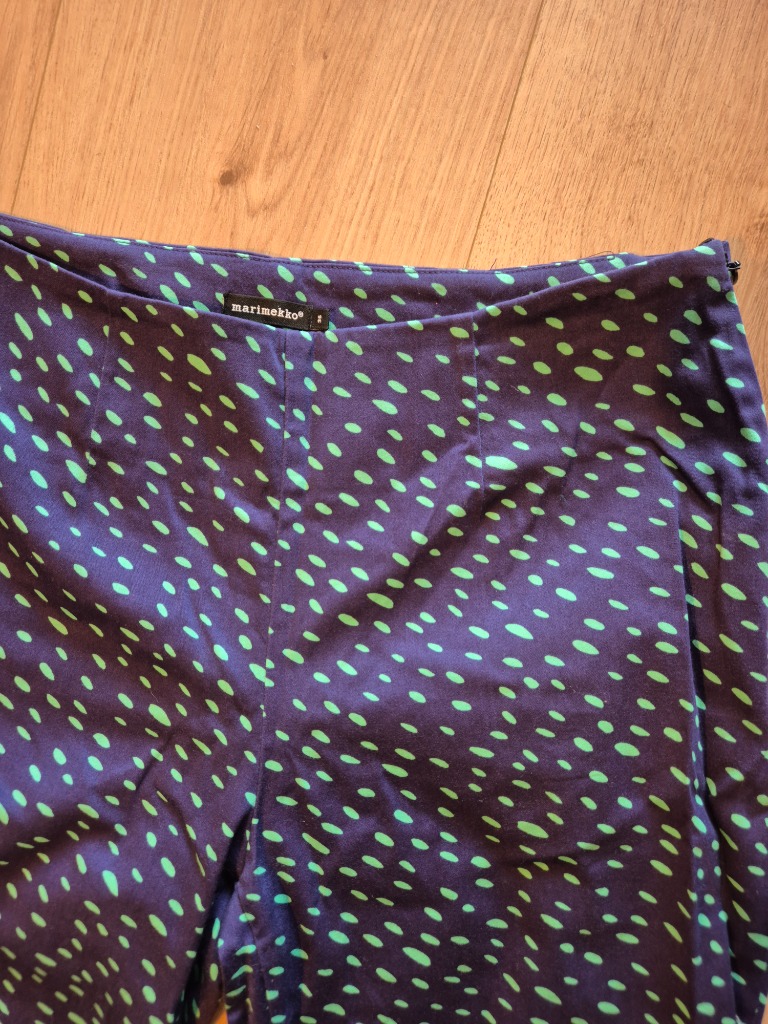 Marimekko pilkkuhousut 36