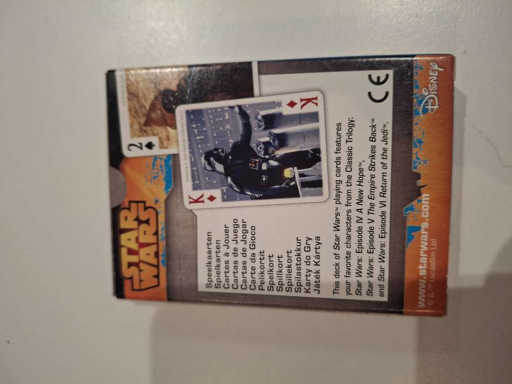 Star wars spilastokkur IV V and VI
