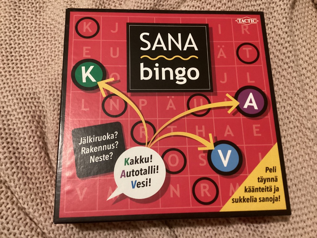 Sana Bingo peli