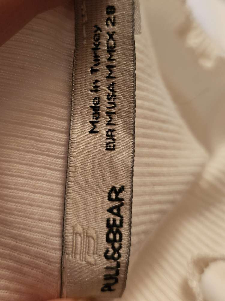 Ribbineule valkoinen lyhyt