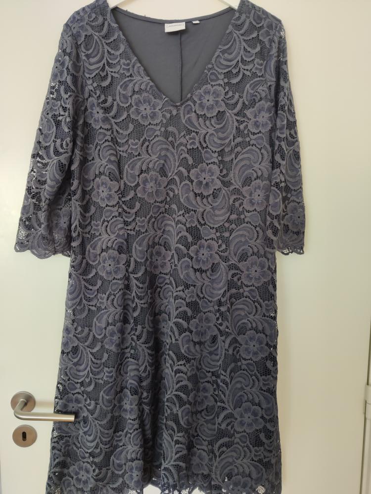 Blågrå Junarose kjole, ny (44-46)
