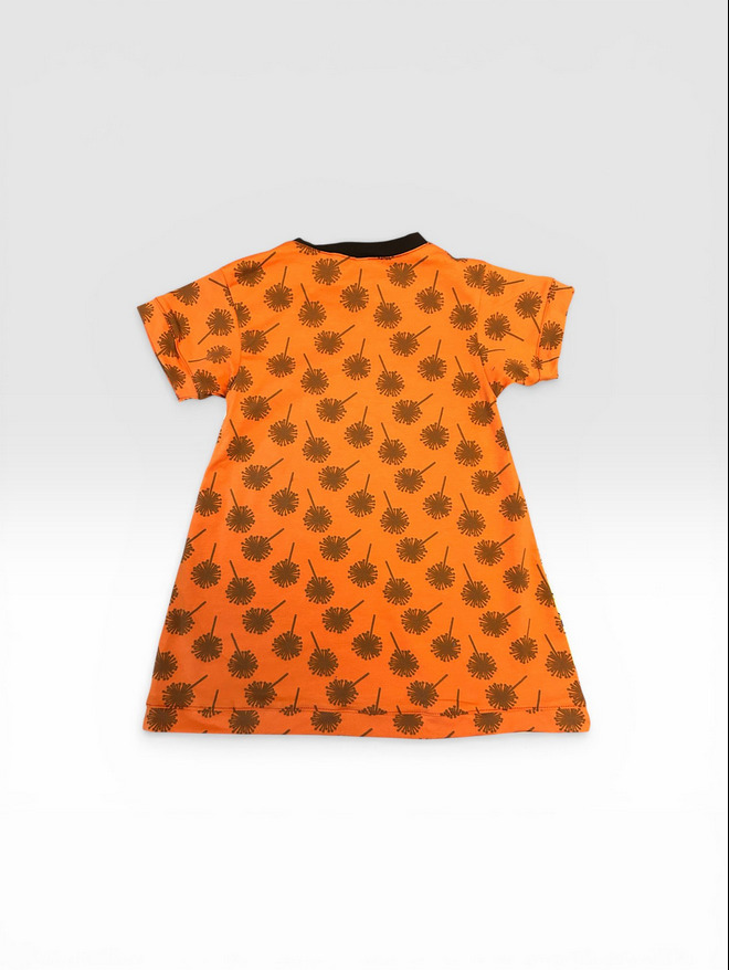 Uusi, mekko Eksoottiset linnut, 92cm