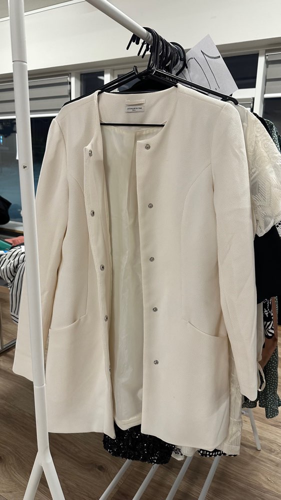 Vero moda hvítur jakki - st. S