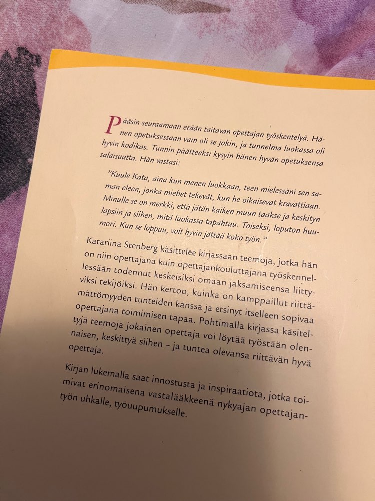 Riittävän hyvä opettaja