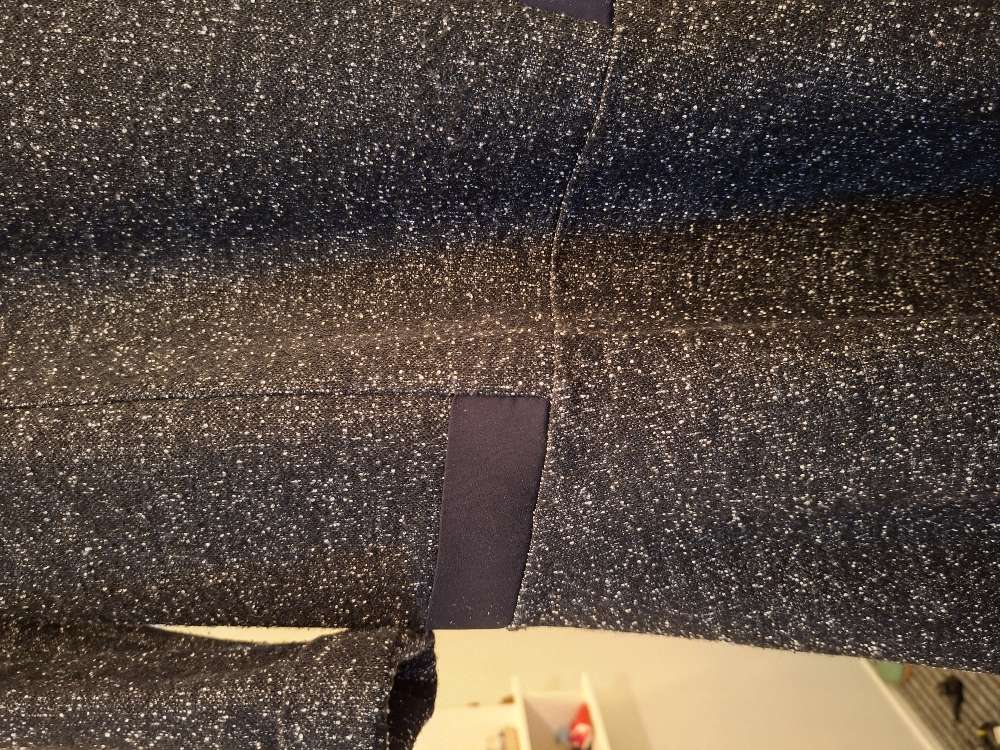 Marella, harmaa/musta lyhyt mekko M