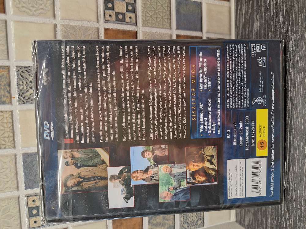 DVD Rikoselokuva Raid
