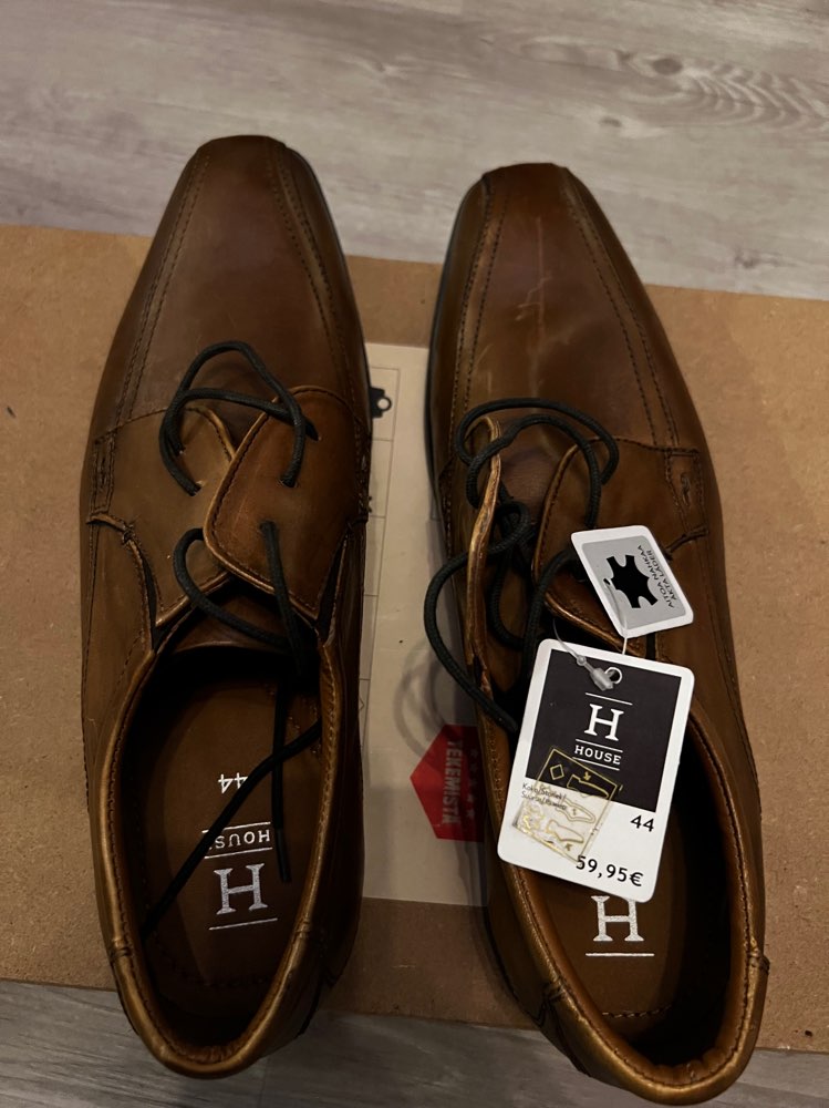 Chestnut colour shoes