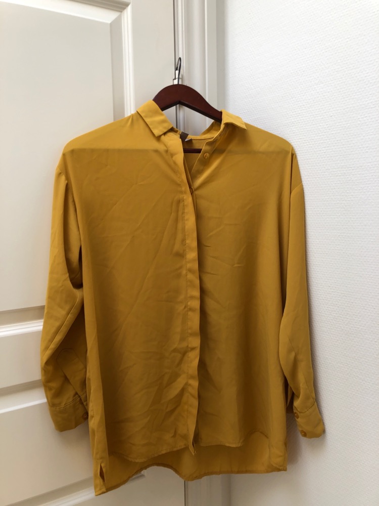 Asos skjorte - gul - Str. 36