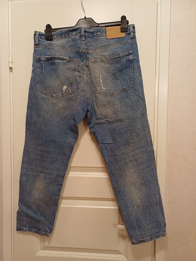 &Denim vaaleat revityt farkut koko 33