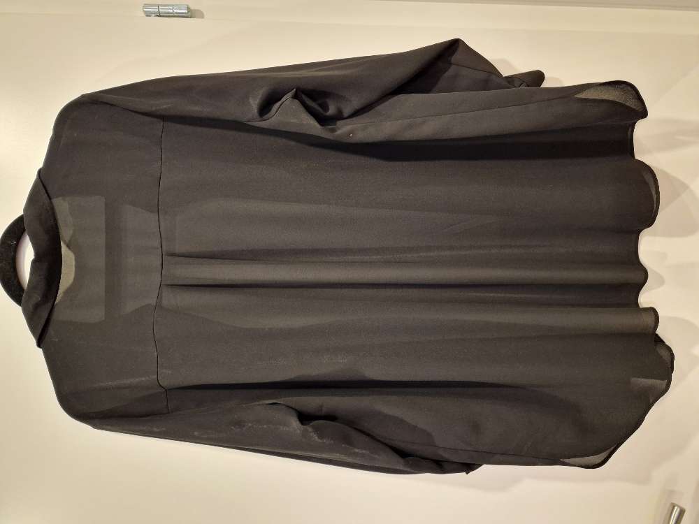 Shiffon skyrta svört str XL