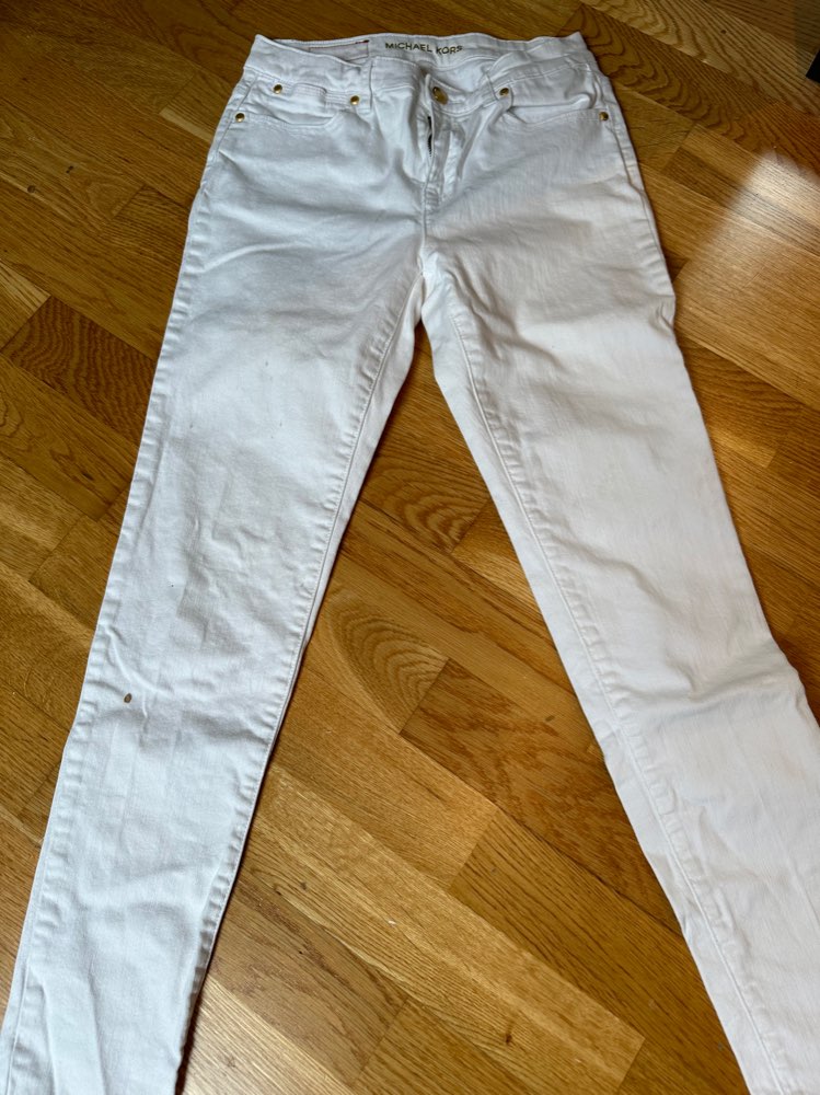 Michael Kors hvit jean, 27