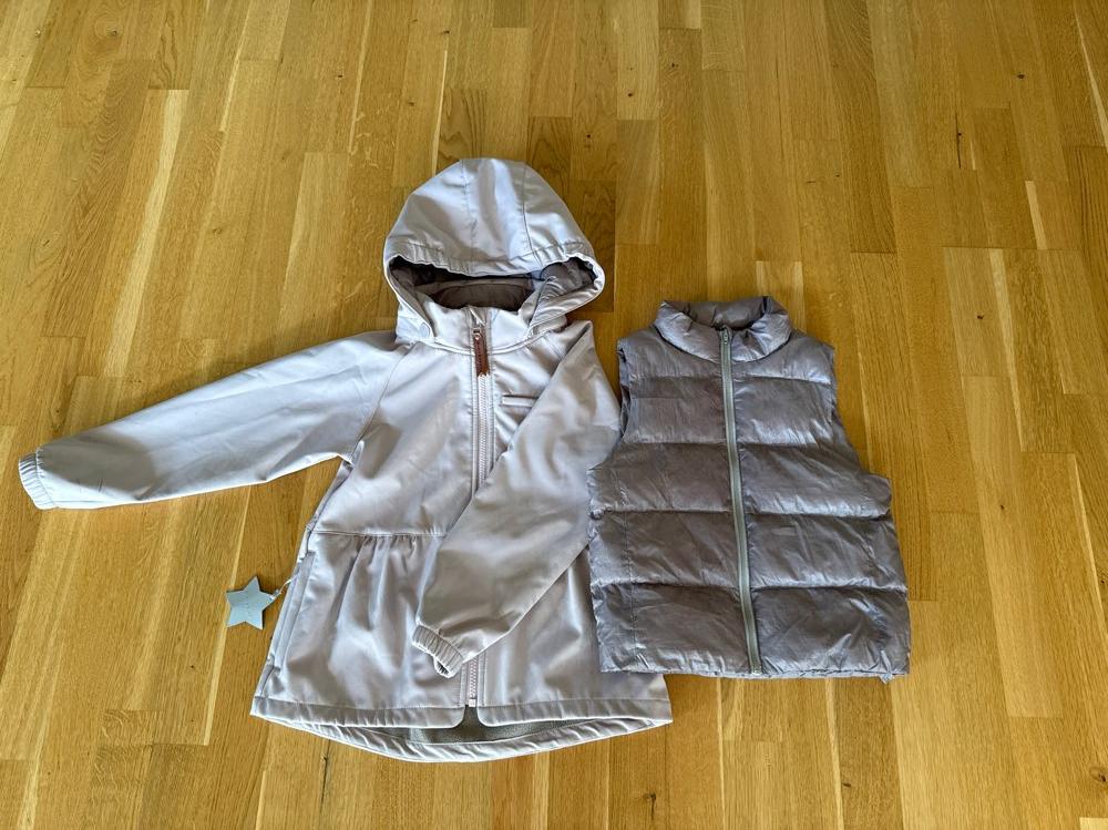 Mini Ture softshell jakki m/vesti str 7y