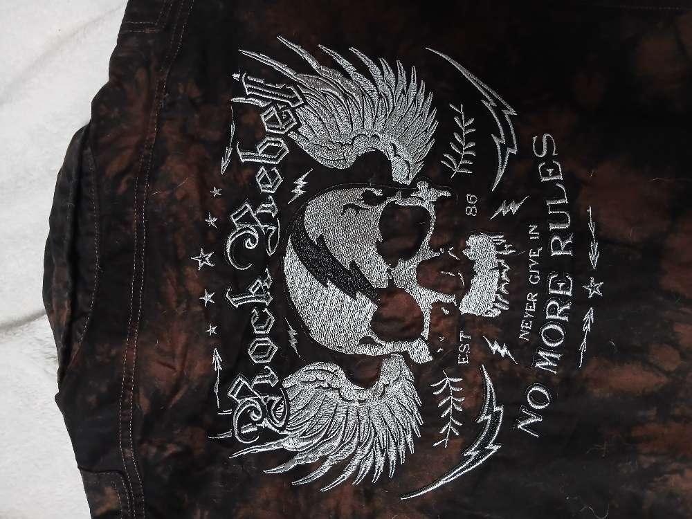 Paitapusero. Rock&Rebel. Ruskea/musta. L