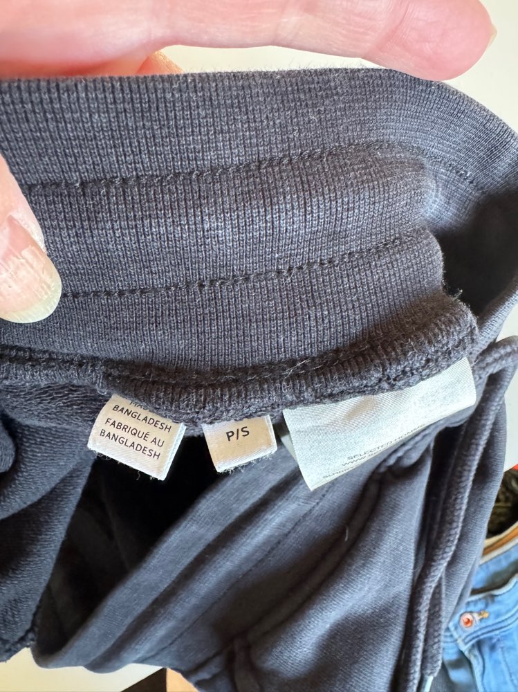 Sort SelectedHomme bukse str S