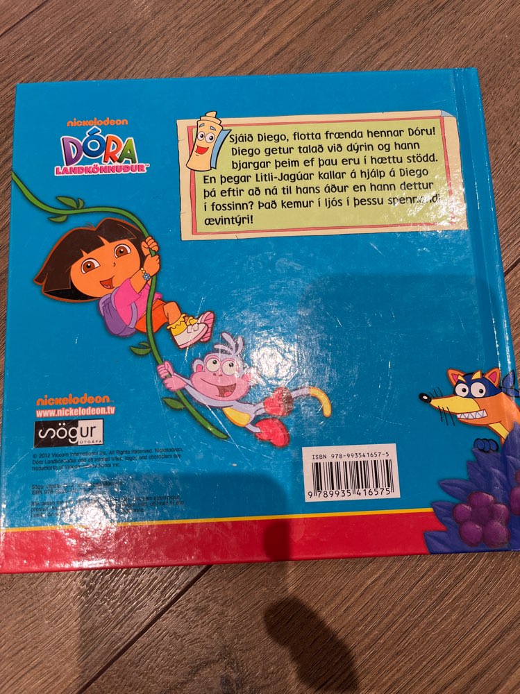 Dóra og Diego bók