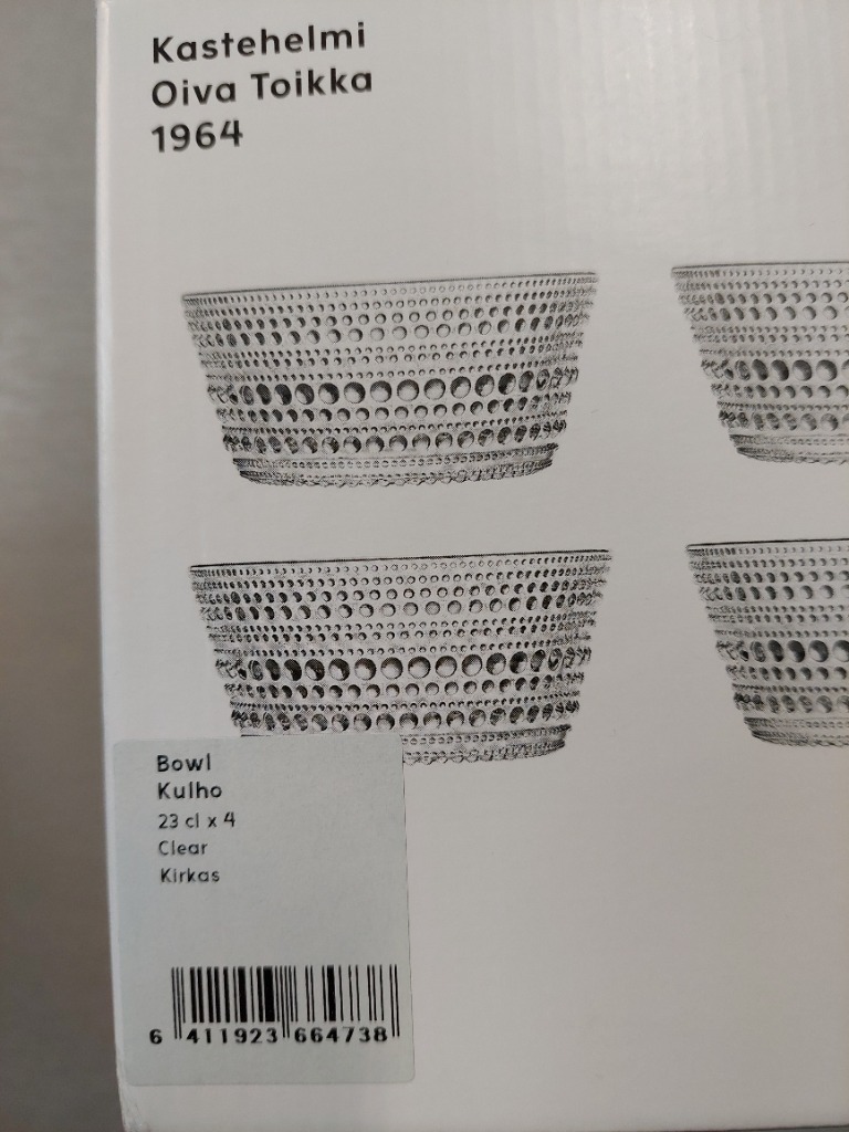 4 x Ittala skálar
