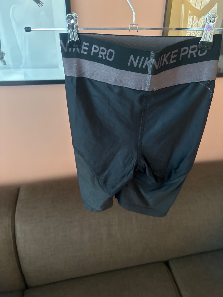 Nike Pro svart shorts S