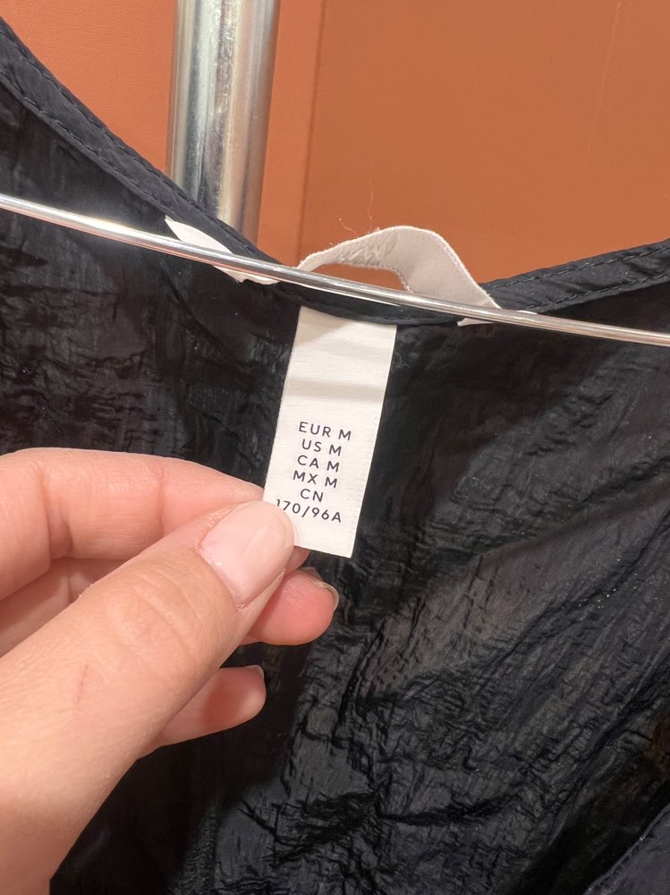 Svart kjole H&M
