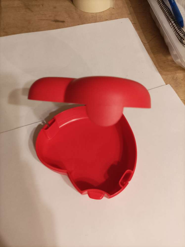 Tupperware Sydän eväsrasia 