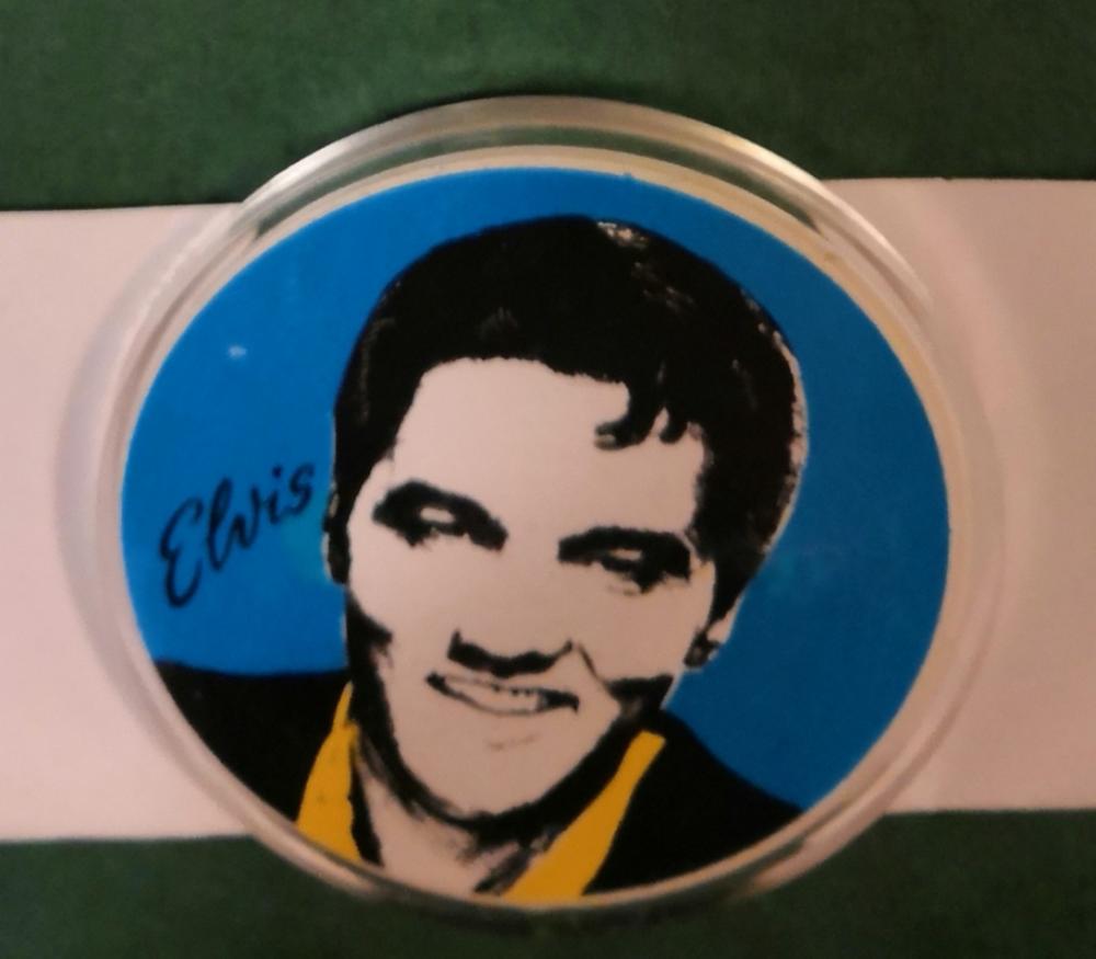 Elvis button