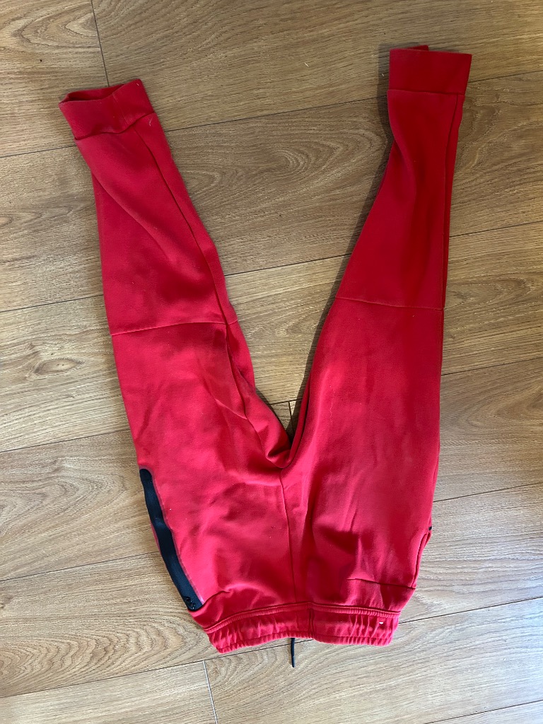 Nike rauðar bux st xs