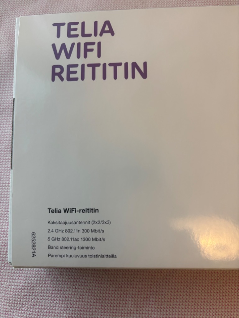 Telia wifi reititin, käyttämätön