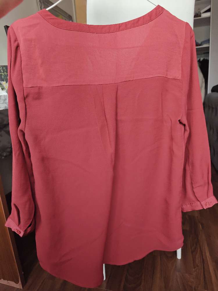 Pusero, viininpunainen XS/S vero moda