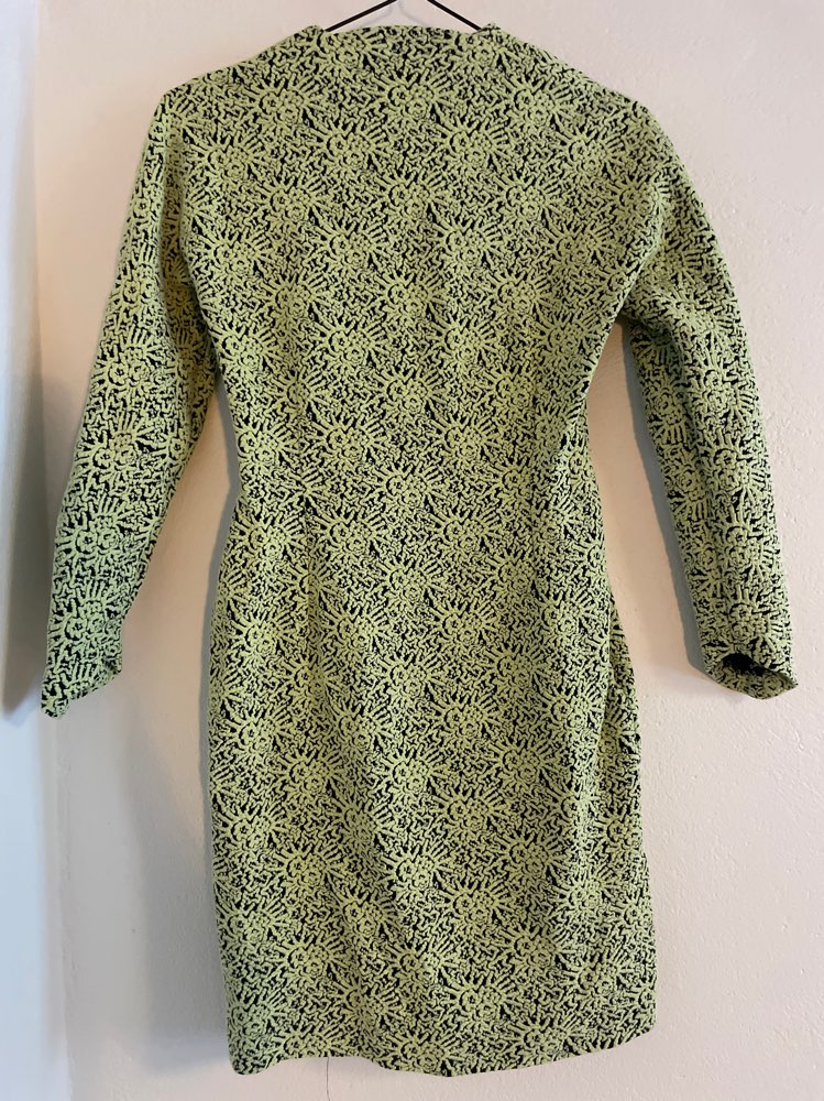 Vintage kjole gul