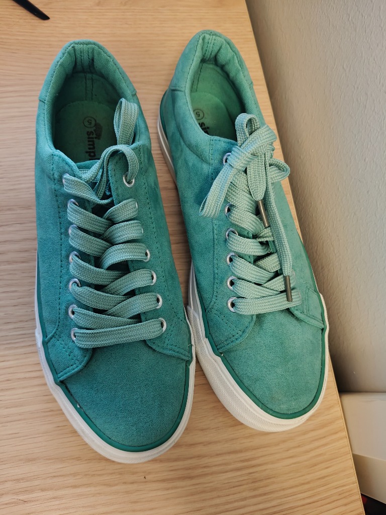 Turkoosit kengät koko 5 (38-39)