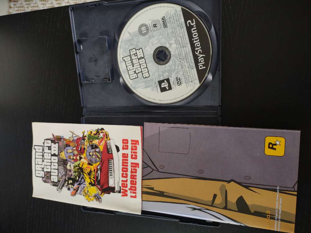 GTA 3 PS2 komplett