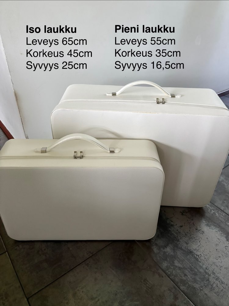 Sisustuslaukut 2 kpl