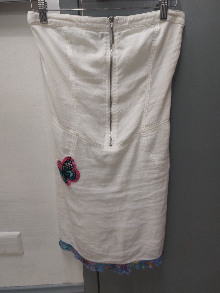 VERSACE, valkoinen mekko, koko S