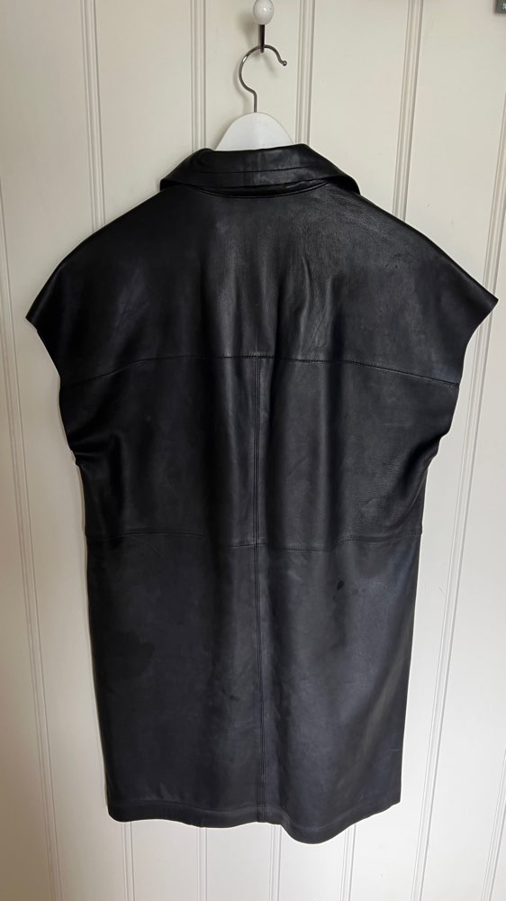 Lang skinnvest