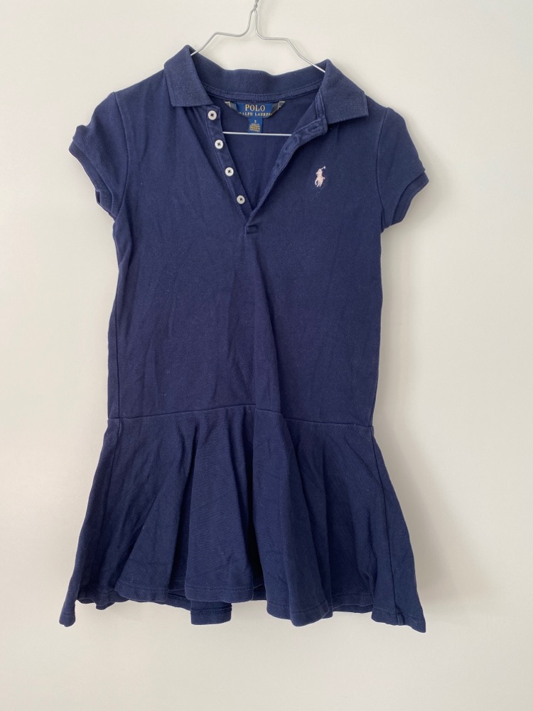 Polo Ralph Lauren kjole str. 5 år, nypris 550.-