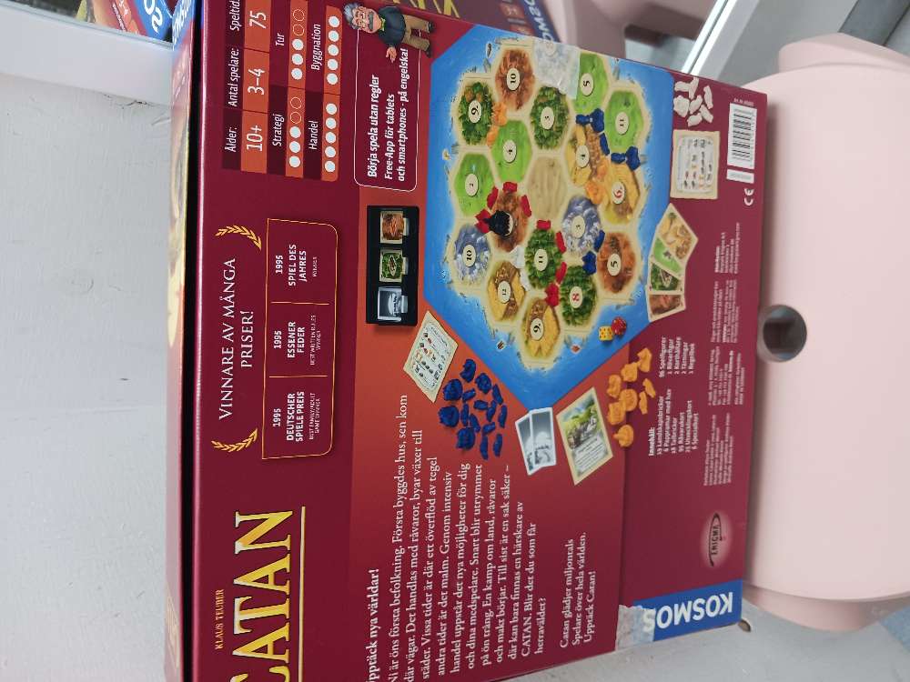 Catan lautapeli (ruotsinkielinen)