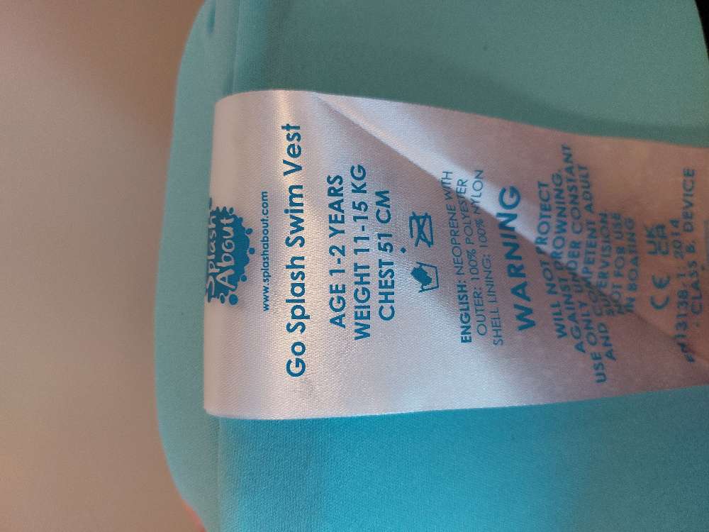 Sundvesti fyrir 11-15kg