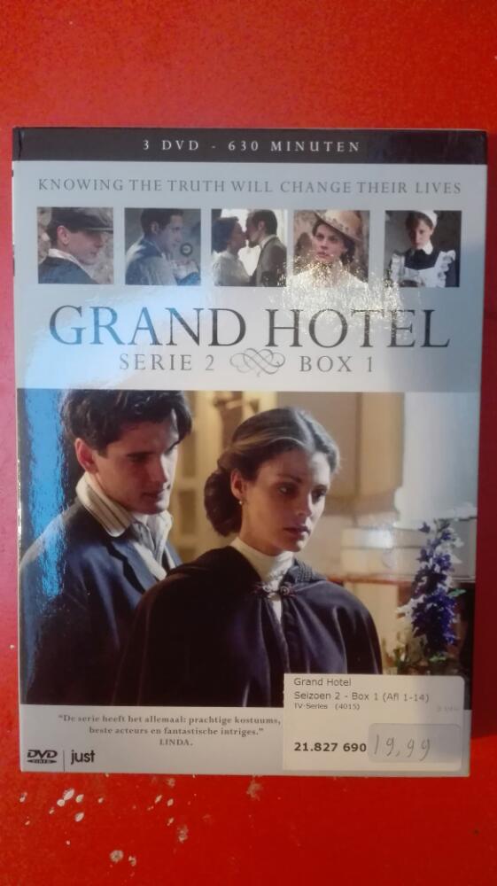 Dvd box Grand Hotel 2-1