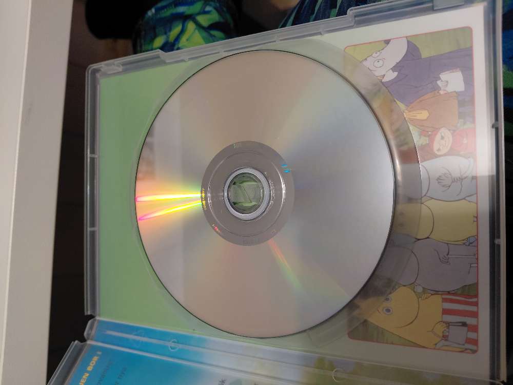 Muumi-DVD, alkuper. äänet, ei naarmuja