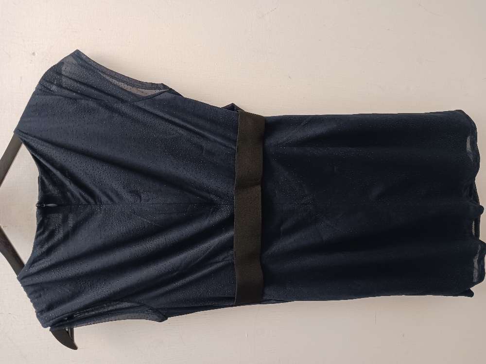 Esprit tummansininen mekko M