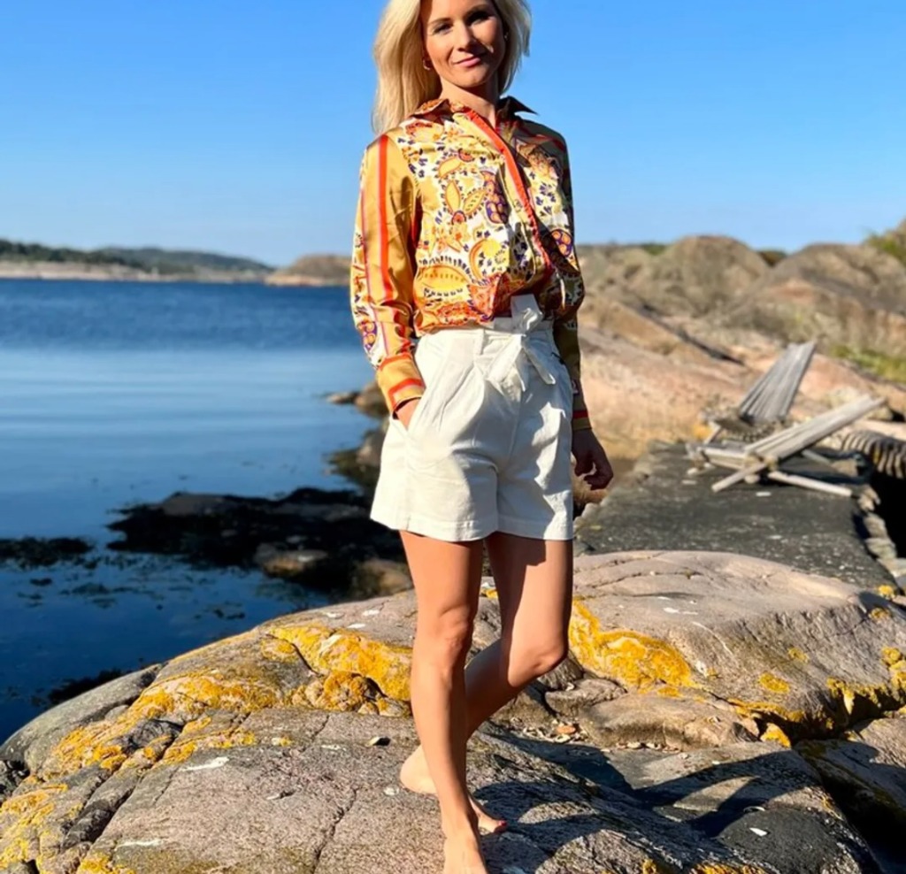 Co'couture - Flerfarget bluse