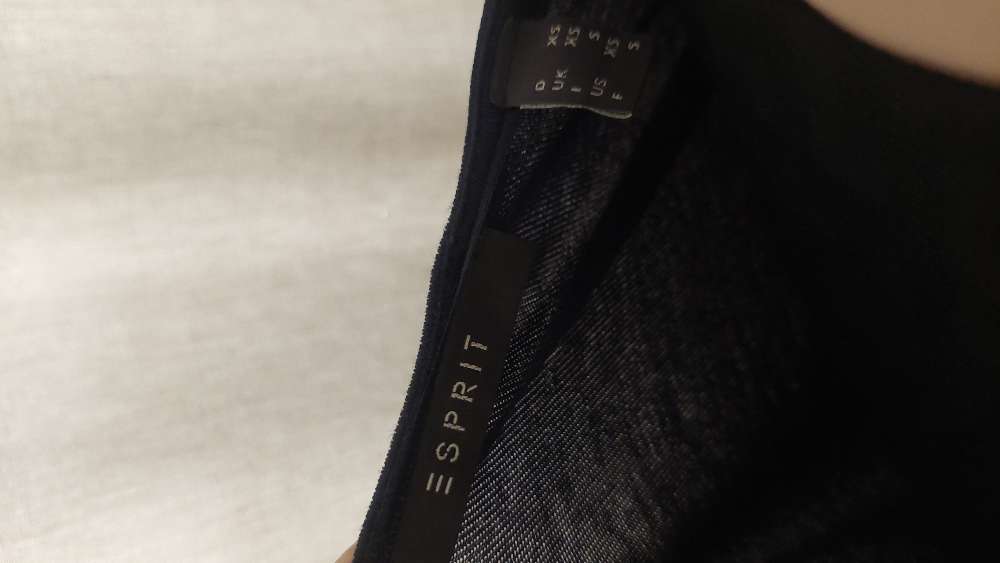 Esprit neuletakki tummansininen koko XS-S