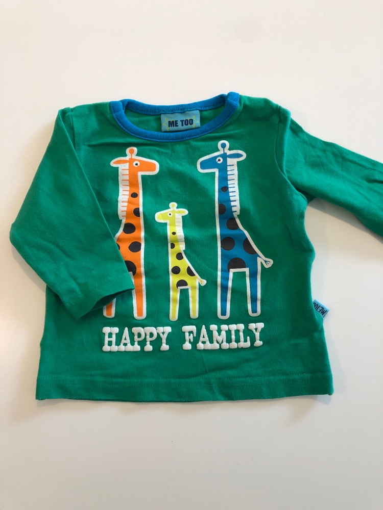 Me too trøje happy family str. 62