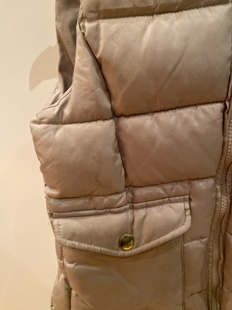 Zara boblevest beige