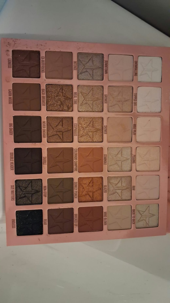 Jeffree Star paletta Orgy varla notuð