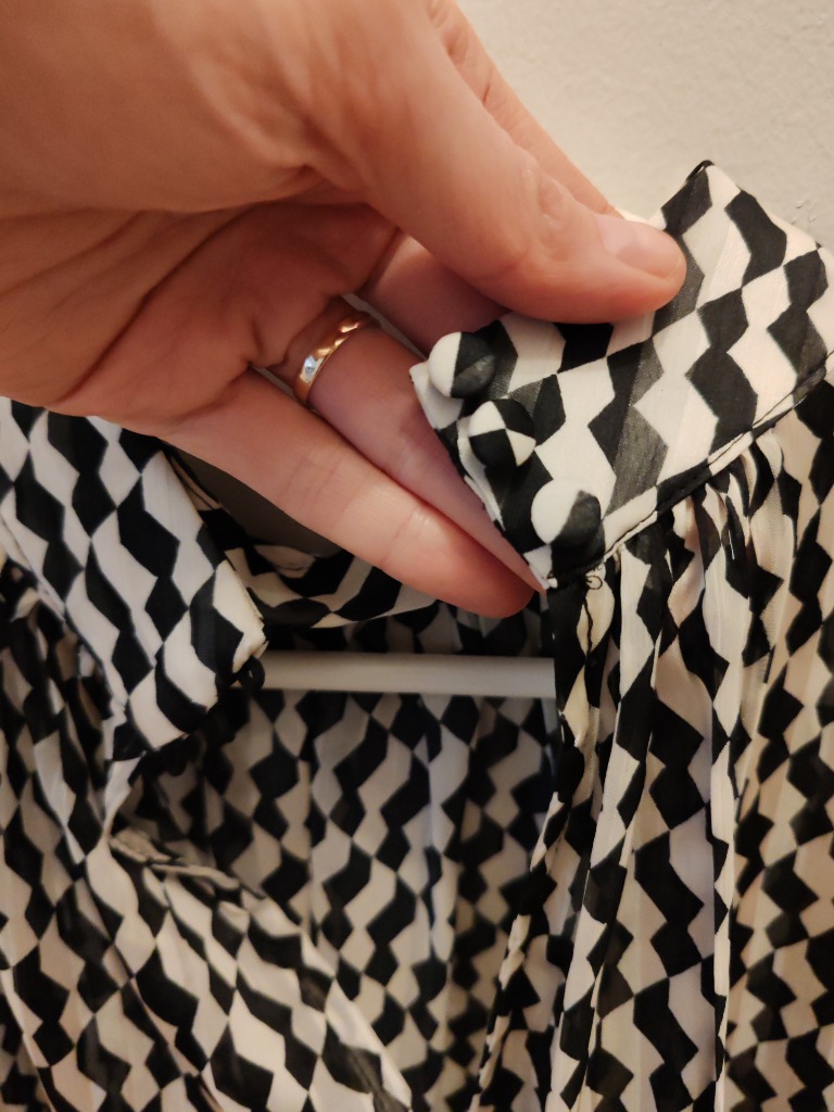 Paita S musta-valkoinen 